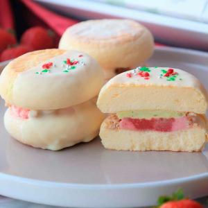 ふわふわパンケーキサンド 冬の限定フレーバー　　