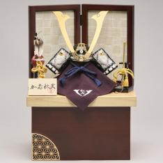 収納兜飾り一式