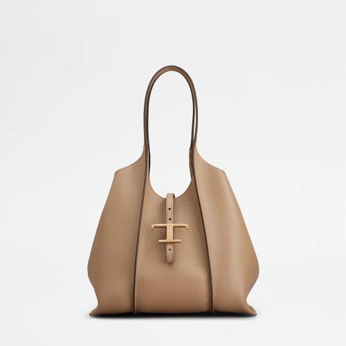 T タイムレス レザー ショッピング バッグ スモール