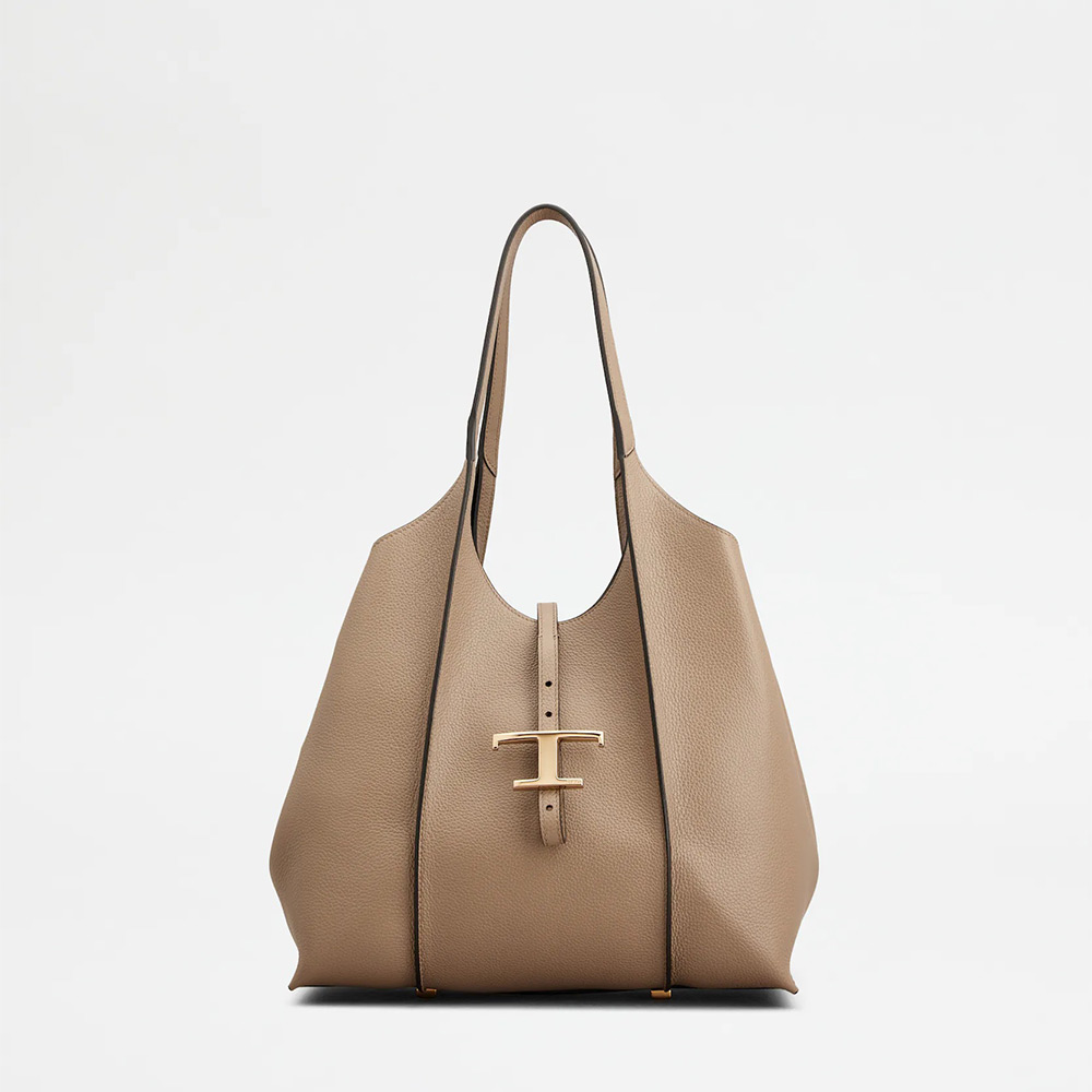 T タイムレス レザー ショッピング バッグ スモール