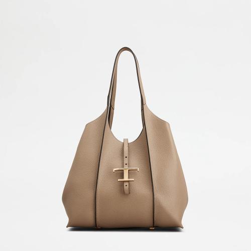 T タイムレス レザー ショッピング バッグ スモール