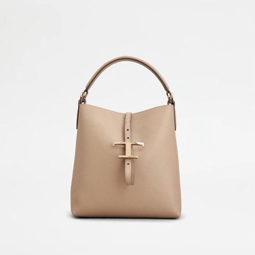 T タイムレス レザー バケット バッグ ミニ