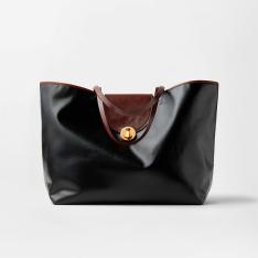 ヴィヴィアン ラージ コーティング キャンバス トート