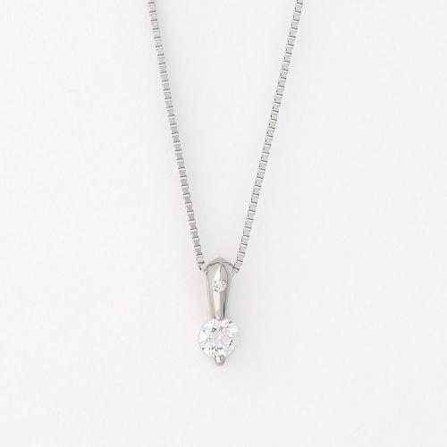 Pt0.3ctIFクラス Dカラー エクセレントカット ダイヤペンダント