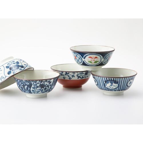 古染絵変り 多用鉢揃