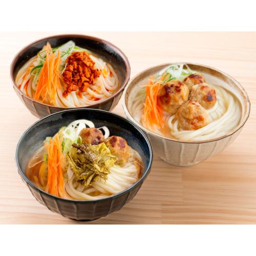 いなにわ比内地鶏つくねうどん詰合せ