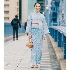 高島屋限定カラー 婦人プレタゆかた 『バル更紗』