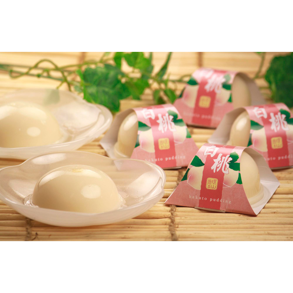 岡山白桃プリン