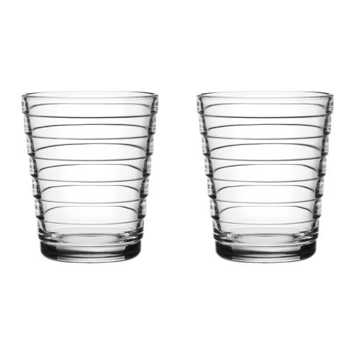 アイノ・アアルト タンブラー クリア ペア