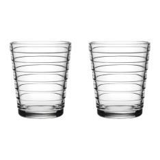 アイノ・アアルト タンブラー クリア ペア
