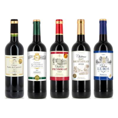 フランス ボルドー 赤ワイン 金賞受賞 5本セット
