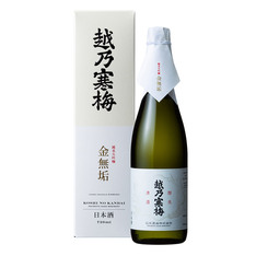 越乃寒梅　純米大吟醸　金無垢