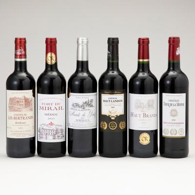 ＜計11冠＞フランス・ボルドー金賞受賞赤ワイン飲み比べ6本セット