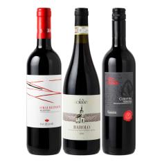 バローロ入りイタリア赤ワイン3本セット