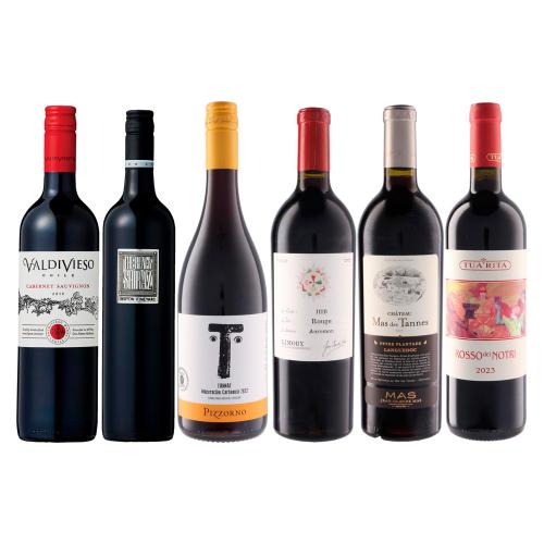 旧世界VS新世界 世界の赤ワイン飲み比べセット