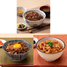 お肉の丼3種セット計6食