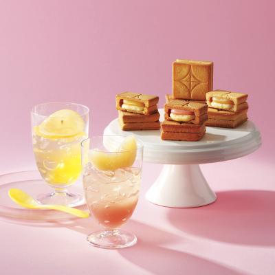 〈プレスバターサンド〉バターサンド・フルーツジュレ(桃・檸檬)