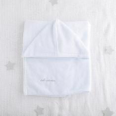 今治タオル さらしな フード付きパイルバスタオル＆スタイ ギフトセット（ギフトボックス付き）