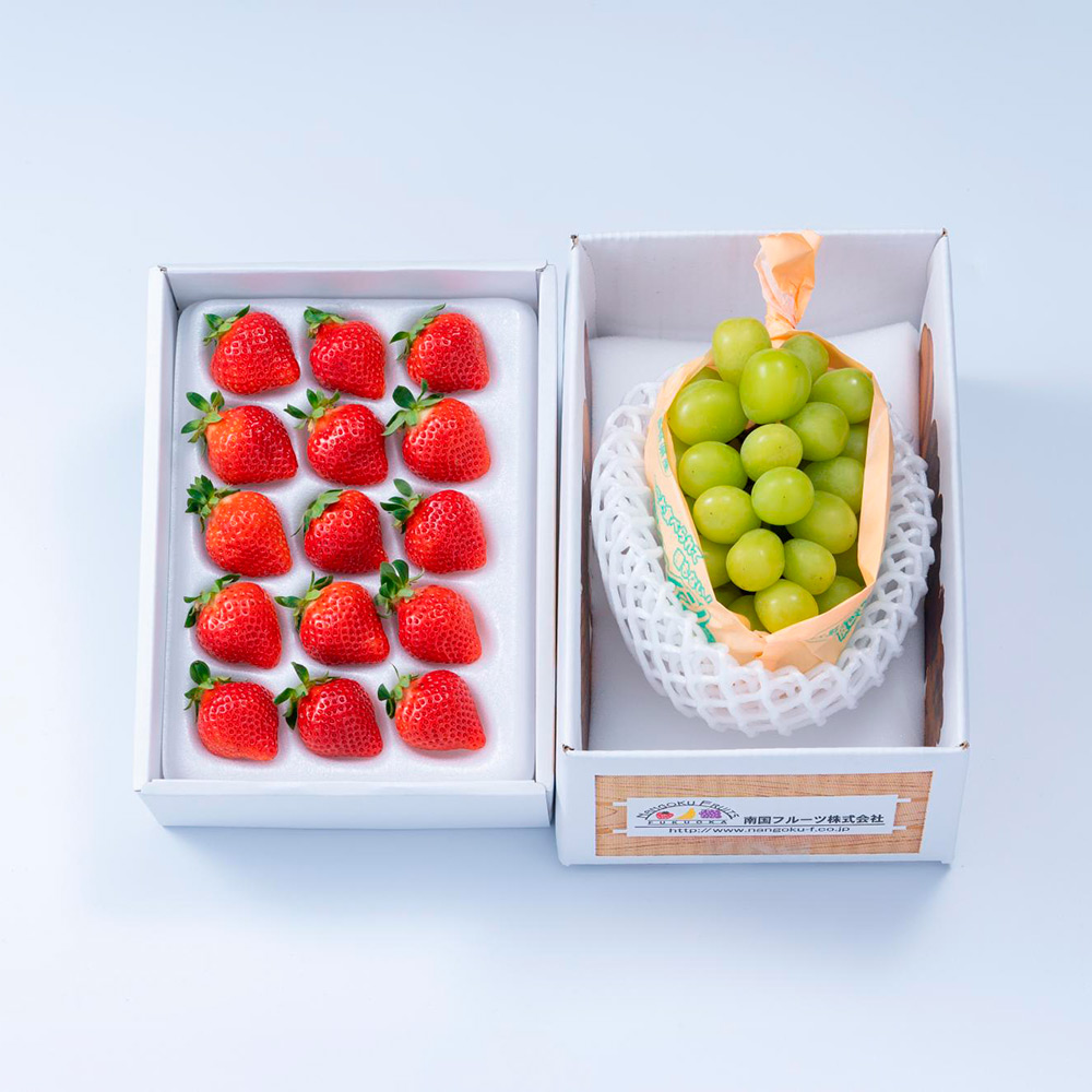 あまおう＆シャインマスカット詰合せ