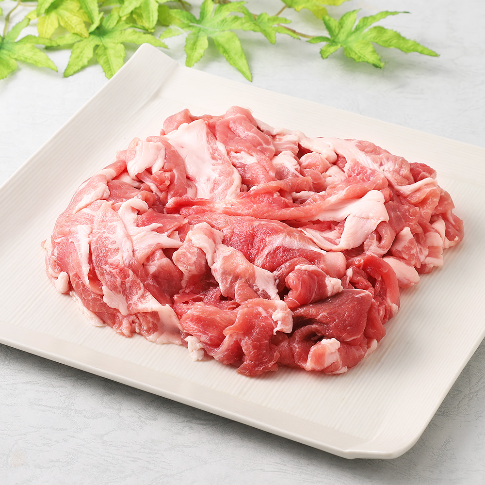 【よりどり】鹿児島県産黒豚切落し（肩・モモ・バラ）500g