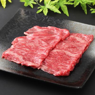 【よりどり】国内産黒毛和牛モモしゃぶしゃぶ用　100g