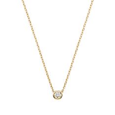 K18YGセルクルネックレス