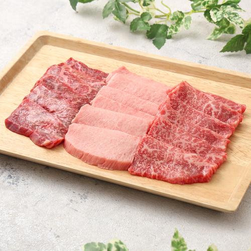 沖縄ブランド「もとぶ牛」厳選3種焼肉ギフトセット