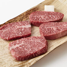 京中式熟成牛肉のミニッツステーキ ミスジとウチモモの食べ比べセット