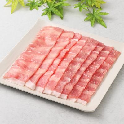 【よりどり】鹿児島県産黒豚ロースしゃぶしゃぶ用　500g