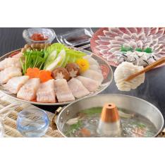 鱧とふくのしゃぶしゃぶ食べ比べ