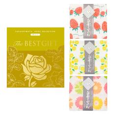 The BEST GIFT WCコース＋白雪ふきん3点 ポップ柄