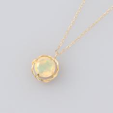 18金オパールペンダント