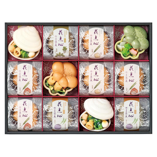 〈京都・辻が花〉京野菜のお吸物最中詰合せ