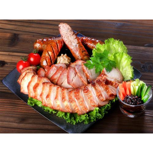 炭焼の焼き豚セット