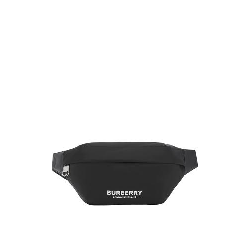 ロゴプリント ナイロン ソニー バムバッグ