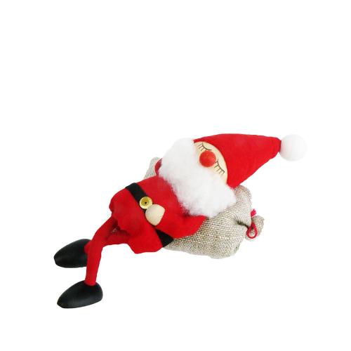 寝ているサンタ