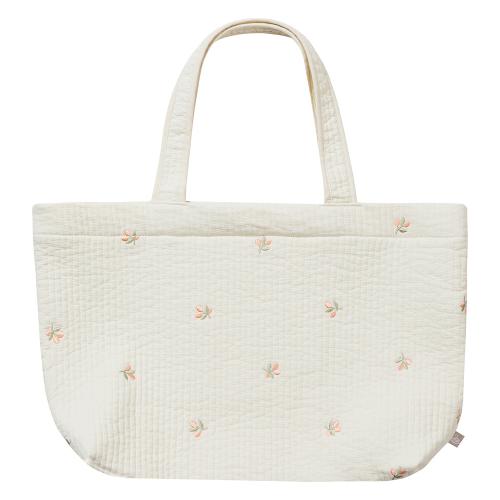 ヌビ・トートバッグ オリーブ・ピンク