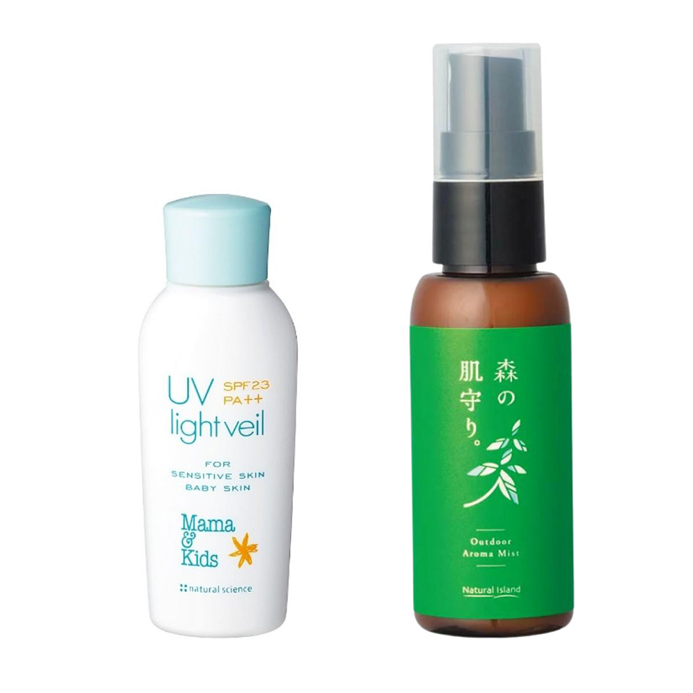 UVライトベール＋アウトドアアロマミスト（森の肌守り。） 商品詳細 高島屋オンラインストア