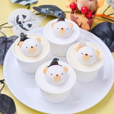 プチケーキ(しろくまハロウィン)(米粉・豆乳使用)