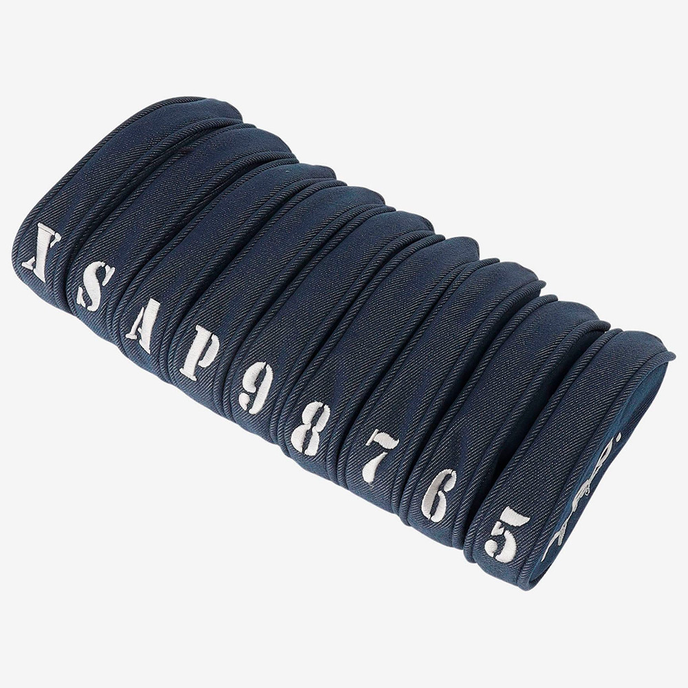 A.P.C.GOLF×BRIEFINGコラボ アイアンカバー（セパレートタイプ・9個セット）