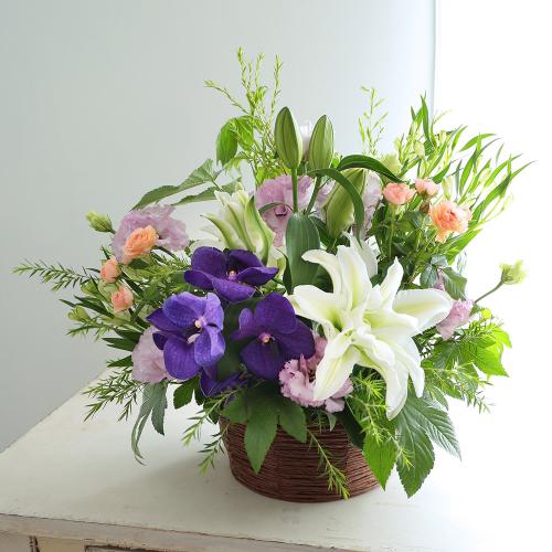 季節のフラワーアレンジメント 「ヴィオレ」XL