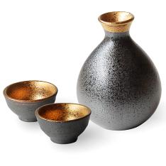 美濃焼 ジャパンゴールド SAKEセット