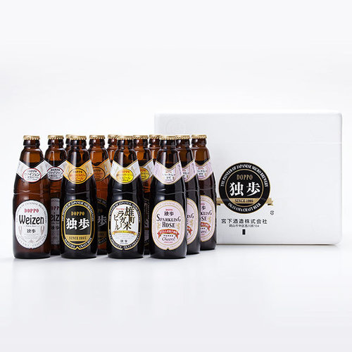 独歩 全国酒類コンクール第1位受賞ビール・発泡酒セレクション(4種12本)