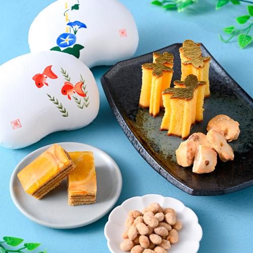 夏の萬久撰菓（限定化粧箱）