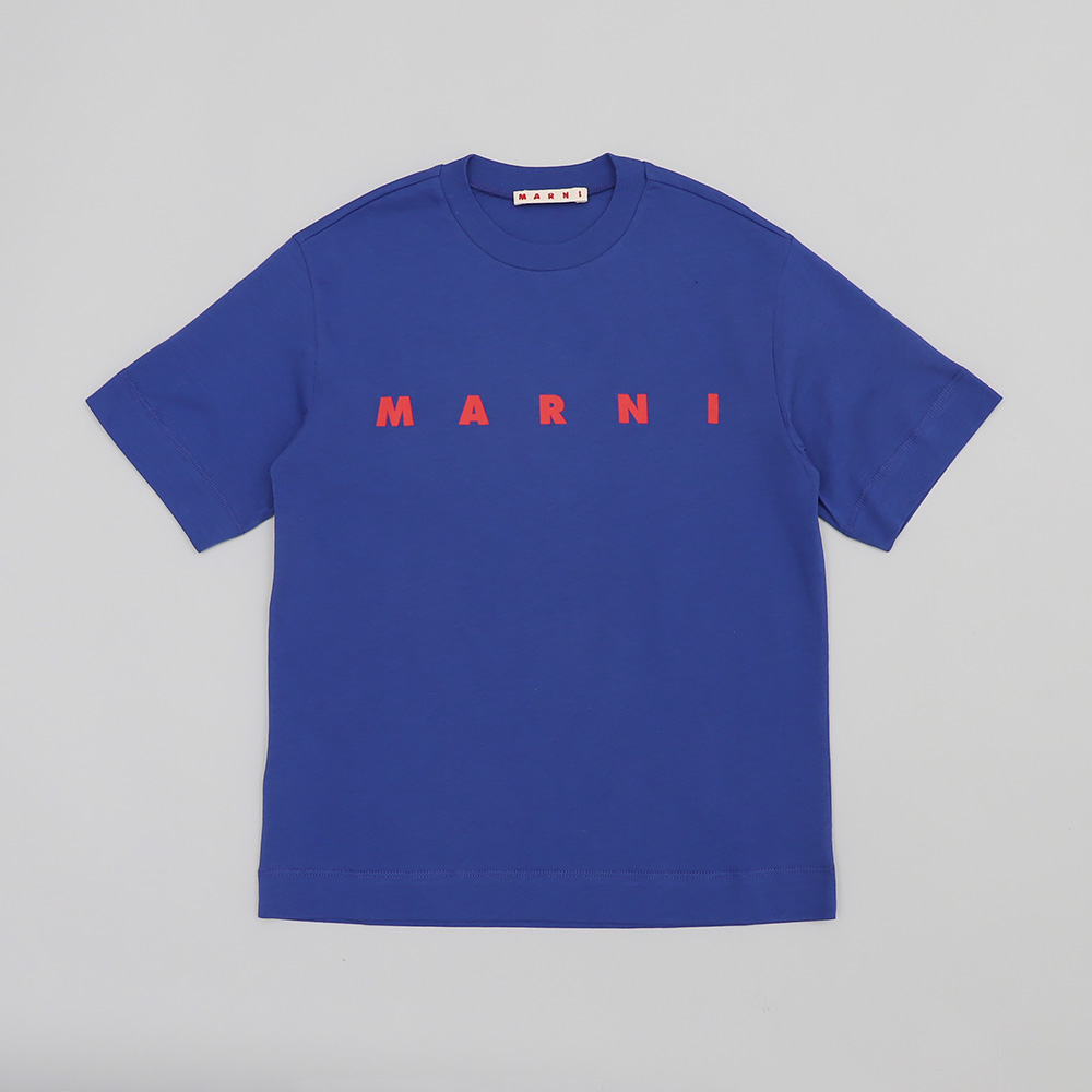 マルニ MARNI 【大人もOK】キッズ ロゴ Tシャツ M002MV M00HZ 0M900-