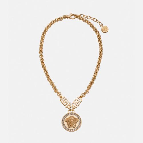 クリスタル ラ メドゥーサ グレカ ネックレス