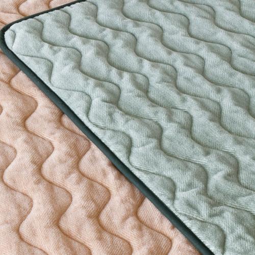 〈エシカルウェア〉ウォッシャブル シール織ウールパッドシーツ