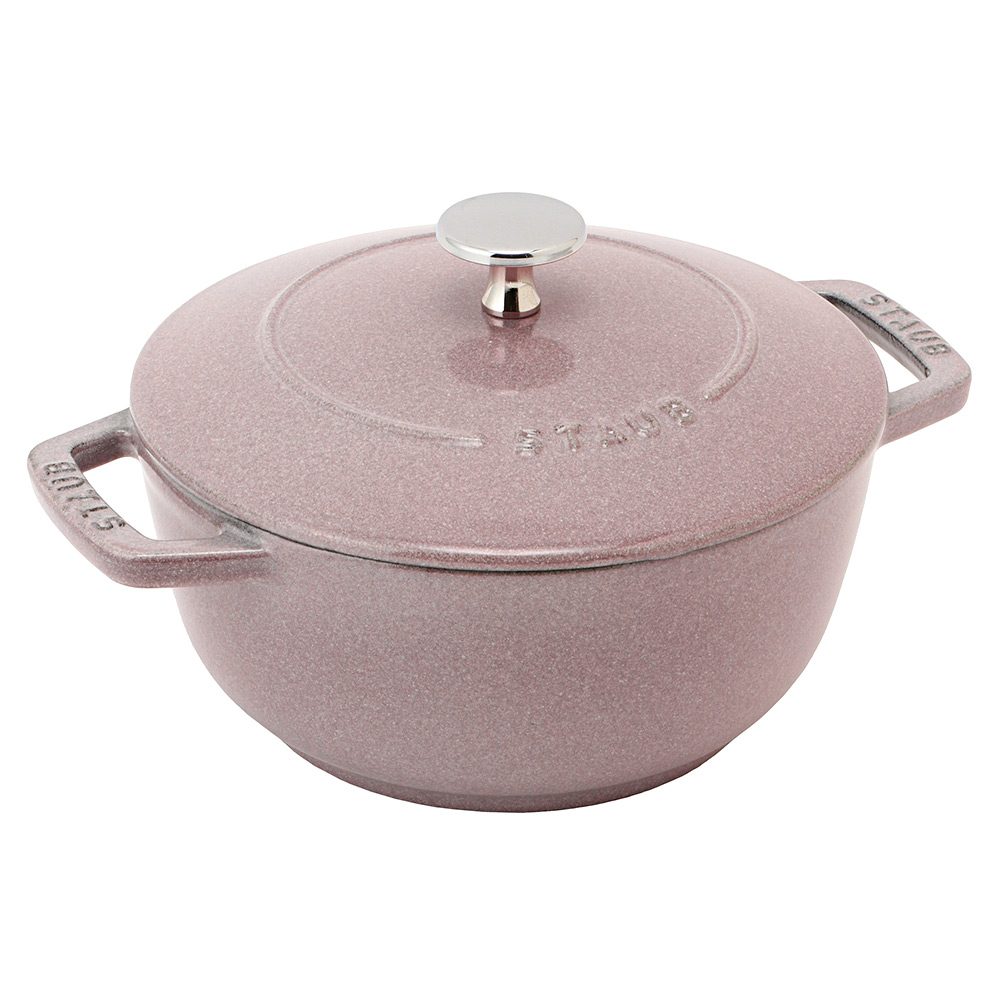 ストウブ 両手鍋 Wa-NABE M 18cm オーブン可 ボルドー