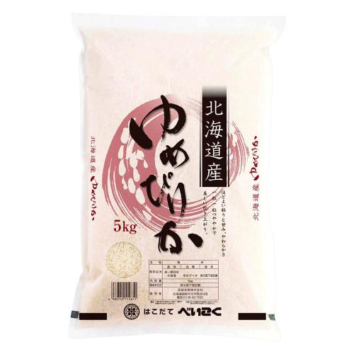 北海道産ゆめぴりか5kg
