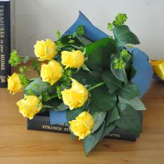 【父の日】バラの花束-Jaune（ジョーヌ）